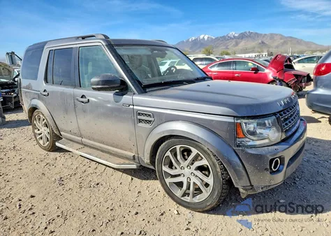 2016 Land Rover Lr4 Hse z USA, uszkodzony, nr VIN SALAG2V68GA835320